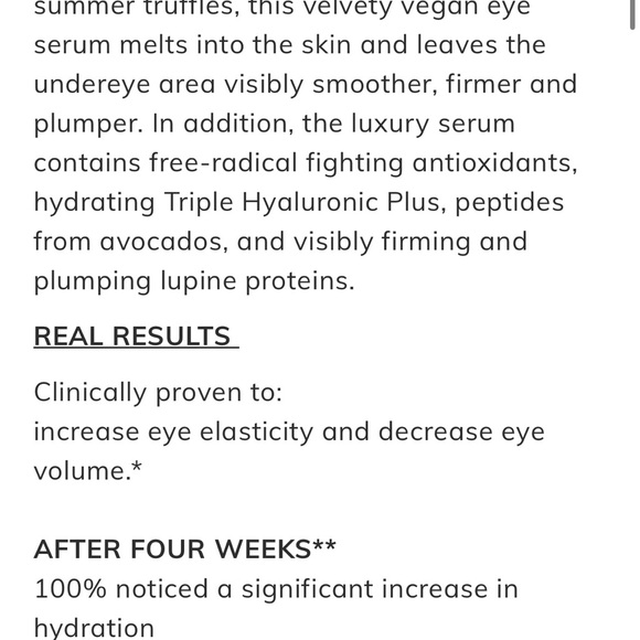 NIB ByroeTruffle eye cream - Picture 3 of 5